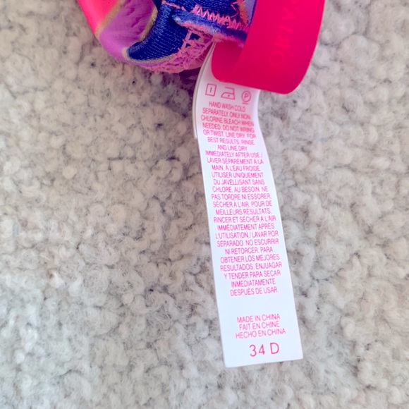 Rainbow Victoria’s Secret 34D Bikini Top - Picture 7 of 8